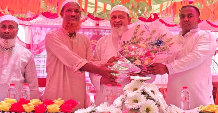ক্ষেত্রপালা বালিকা দাখিল মাদ্রাসায় সংবর্ধনা অনুষ্ঠান