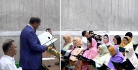 শপথ নিলেন সংরক্ষিত নারী আসনের ৪৯ এমপি : বিএনপি জোটের ৩৬ ও জামায়াতের ১২ জন