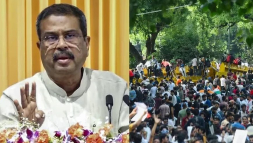 শিক্ষার্থীদের আন্দোলনের মুখে পদত্যাগ করলেন ভারতের কেন্দ্রীয় শিক্ষামন্ত্রী ধর্মেন্দ্র